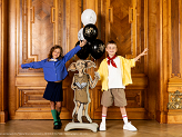 Stojący balon foliowy Harry Potter Zgredek, 54x105 cm, beżowy
