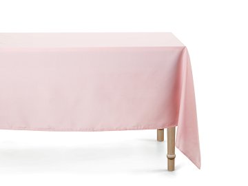 Nappe rose pâle, 180 x 300cm