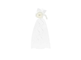 Bouquets en organza, blanc et crème (1 pqt. / 2 pc.)