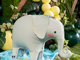 Ballon aluminium debout Éléphant, 91x61 cm, assortiment