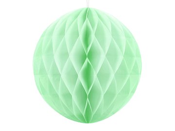 Kula bibułowa, pistacjowy, 30cm