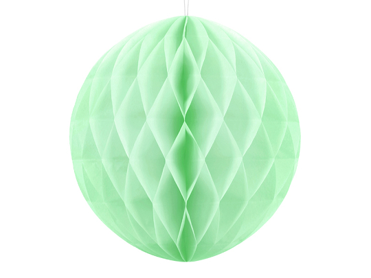 Kula bibułowa, pistacjowy, 30cm