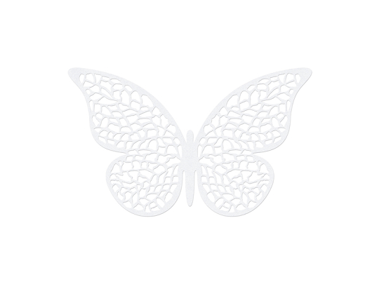 Papierdeko Schmetterling, 8 x 5cm (1 VPE / 10 Stk.)