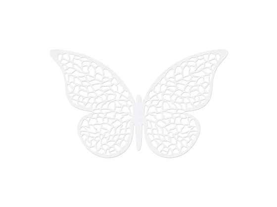 Dekoracje papierowe Motyl, 8 x 5cm (1 op. / 10 szt.)