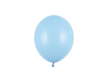 Ballons Strong 12cm, Bleu bébé pastel (1 pqt. / 100 pc.)