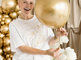 Glossy Ballon 100cm, gold