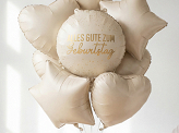 Ballon aluminium pastille ''Alles Gute Zum Geburtstag'', 35x35 cm, assorti