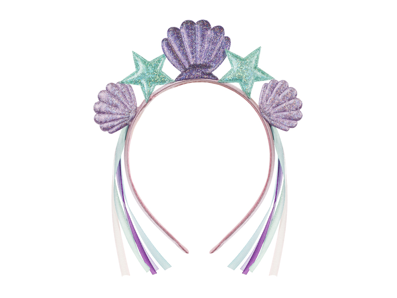 Tiara – Sjöjungfru – mix – 19.5x17.5 cm