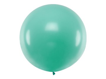 Round Balloon 1m, Pastel Forest Green