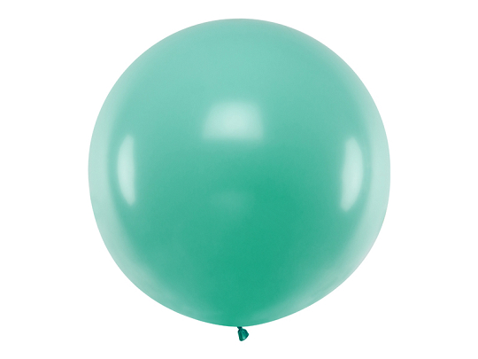 Ballon rond 1m, Vert forêt pastel
