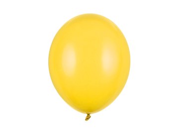 Ballons Strong 30 cm, Jaune miel pastel (1 pqt. / 100 pc.)