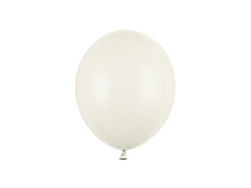 Ballons Strong 23 cm, Crème pâle pastel (1 pqt. / 100 pc.)