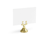 Tischkarten-Ständer, gold, 4cm