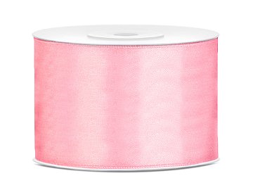 Satin Ribbon, light pink, 50mm/25m (1 pc. / 25 lm)