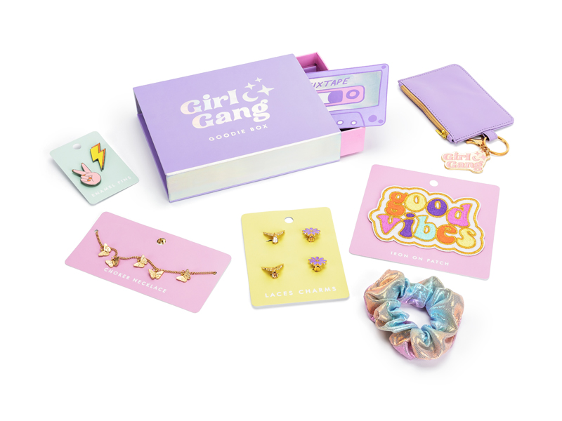Presentbox – Girl Gang – mix – 19x15x4 cm