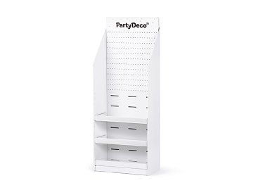 Paper stand, white, 58x160x40cm