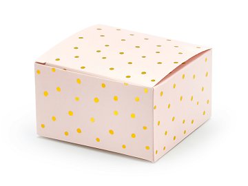 Boxes Dots, light pink, 6x3.5x5.5cm (1 pkt / 10 pc.)
