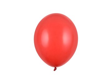Strong Balloons 23cm, Pastel Poppy Red (1 pkt / 100 pc.)