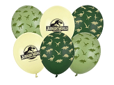 Balloons 30 cm, Jurassic World, mix (1 pkt / 6 pc.)