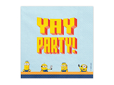 Napkins Minions, 33x33 cm, mix (1 pkt / 20 pc.)