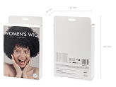 Afro wig, black