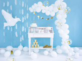 Strong Balloons 23cm, Pastel Pure White (1 pkt / 100 pc.)