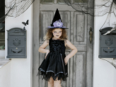 Children's Witch Costume, size 116-128