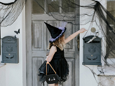 Children's Witch Costume, size 116-128