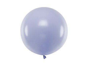 Runder Ballon 60cm, Pastel Light Lila