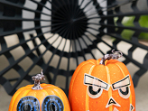 Gel Pumpkin stickers (1 pkt / 2 pc.)