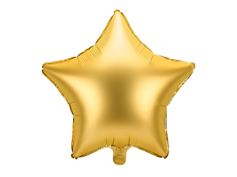Folieballong – guld – 48 cm