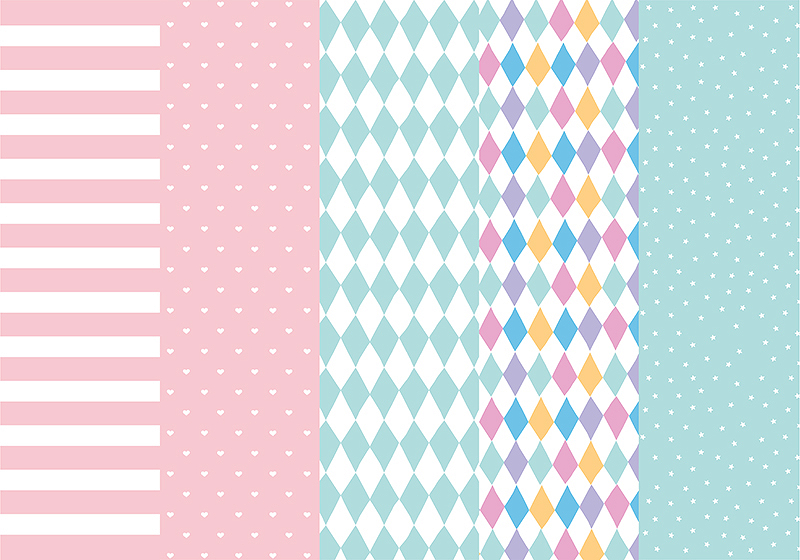 Papier d'emballage Assortiment 68,5x100cm (1 pqt. / 50 pc ...
