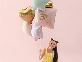 Foil balloon set Gift Happy Birthday, mix (1 pkt / 5 pc.)