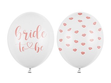 Ballons 30 cm, Bride to be, mix (1 pqt. / 50 pc.)