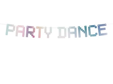 Banner Electric Holo - Party Dance, iridescent, 9.5x130cm