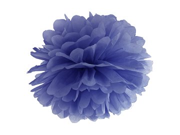Tissue paper Pompom, navy blue, 25cm