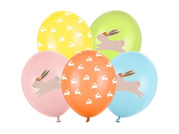 Ballons 30 cm, Egg Hunt, mélange (1 pqt. / 50 pc.)