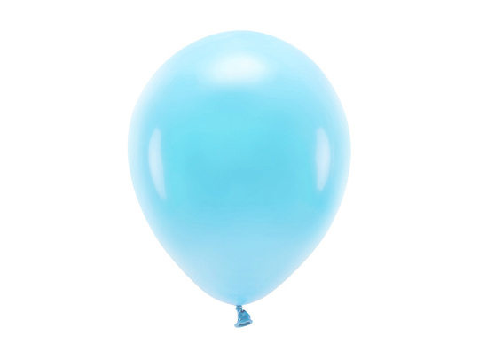 Ballons Eco 26 cm pastel, bleu clair (1 pqt. / 100 pc.)