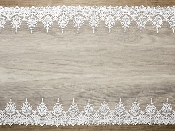 Lace, off-white, 0.45 x 9m (1 pc. / 9 lm)