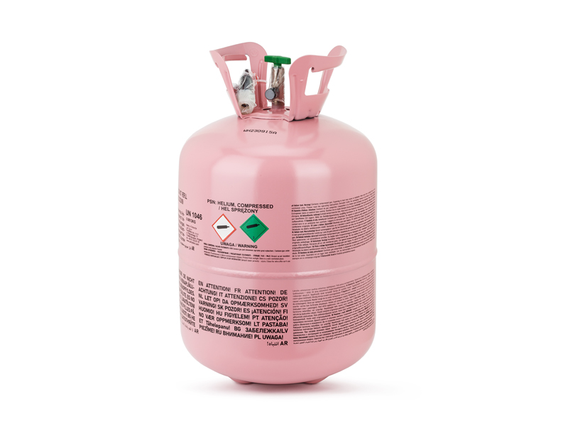 Heliumtub – rosa – max 50 ballonger