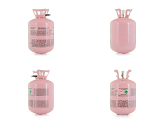 Flasche mit Helium, Rosa, max 50 Ballons