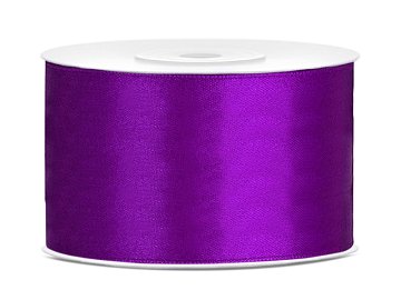 Satin Ribbon, purple, 38mm/25m