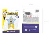 Foil balloon Star with tassels Minions, 72x72 cm, mix