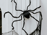 Spider Decoration, black, 103x75x9cm