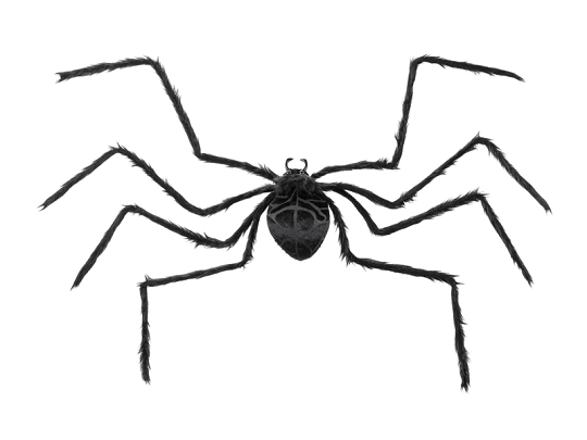 Spider Decoration, black, 103x75x9cm