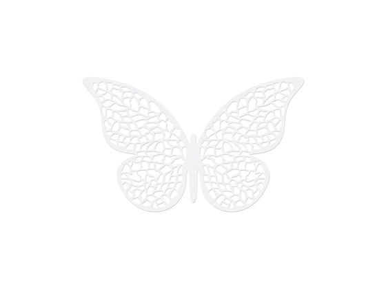 Dekoracje papierowe Motyl, 6,5 x 4cm (1 op. / 10 szt.)