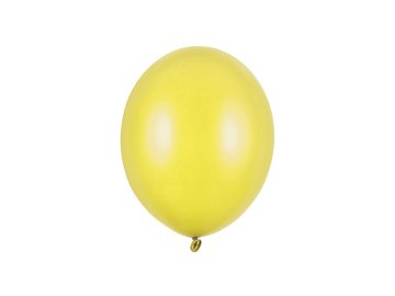 Strong Balloons 23cm, Metallic Lemon Zest (1 pkt / 100 pc.)