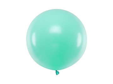 Round Balloon 60cm, Pastel Light Mint
