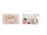 Banner Happy Birthday Unicorns, 230x17.5 cm, mix