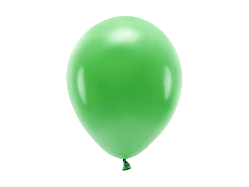 Latexballong ECO – pastell – gräsgrön – 26 cm – 10-pack